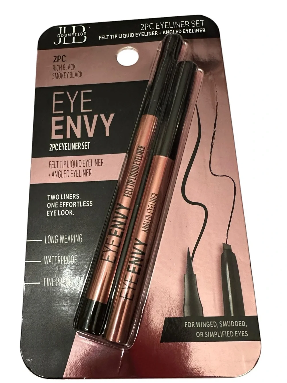 Eye Envy 2pc Eyeliner Set - Black